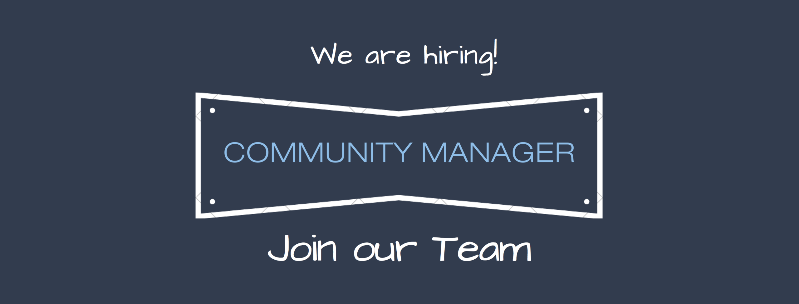 Job opening: Community Manager at Stone Soup
