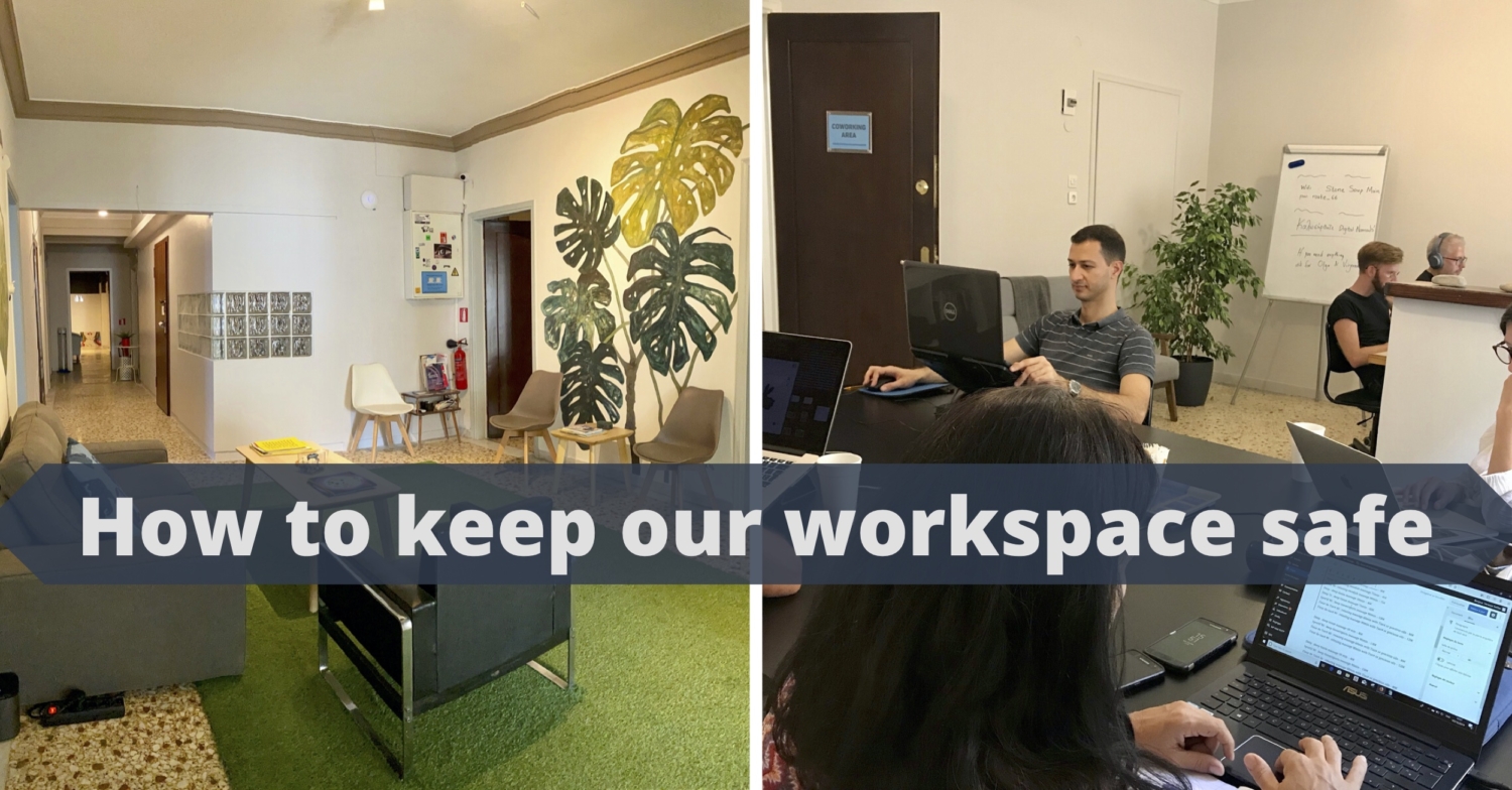 Protective measures for a safe coworking space