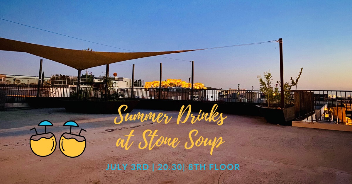 After-work drinks and networking on the roof