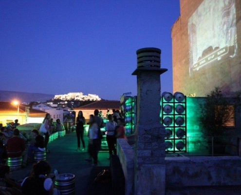 rooftops of athens; bios rooftop; open-air cinema; acropolis view; where-to tips